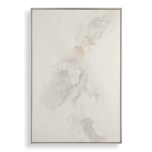 Evaporate - Abstract Art - Brown / Gray / Silver / Woodtone