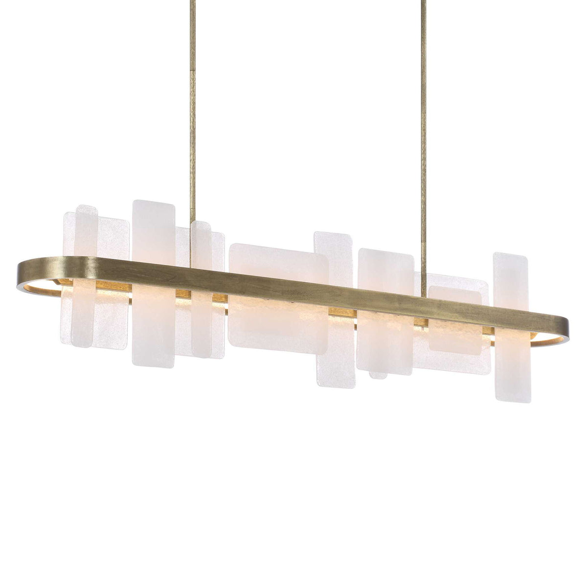 On The Ice - LED Pendant - Brass