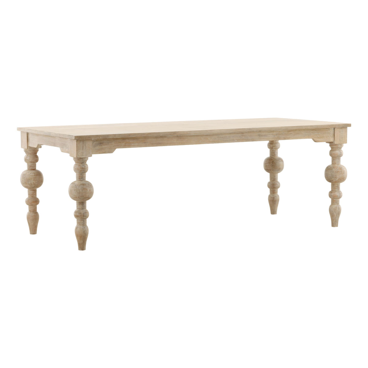 Annette - Dining Table - Whitewash