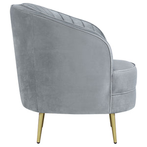 Tufted Upholstered Lounge Seating Chair