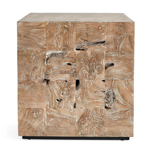 Teak Tac Toe - End Table