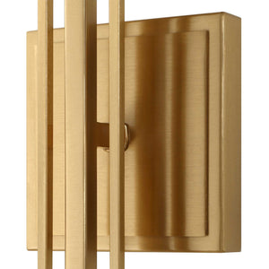 Trenton - 2 Light Brass Sconce - Gold