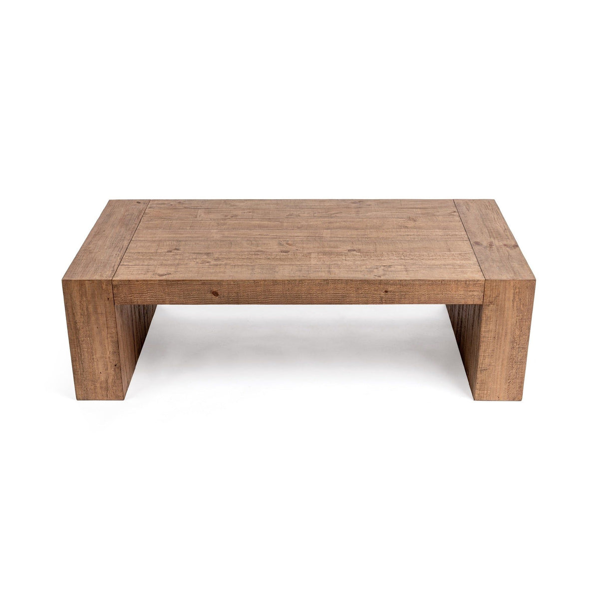 Classic Home Clayton coffee table for living room with a sleek wooden surface and modern design.