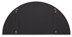 Denlow - Accent Mirror - Black - R&R Furniture Gallery (Fountain Valley, CA)