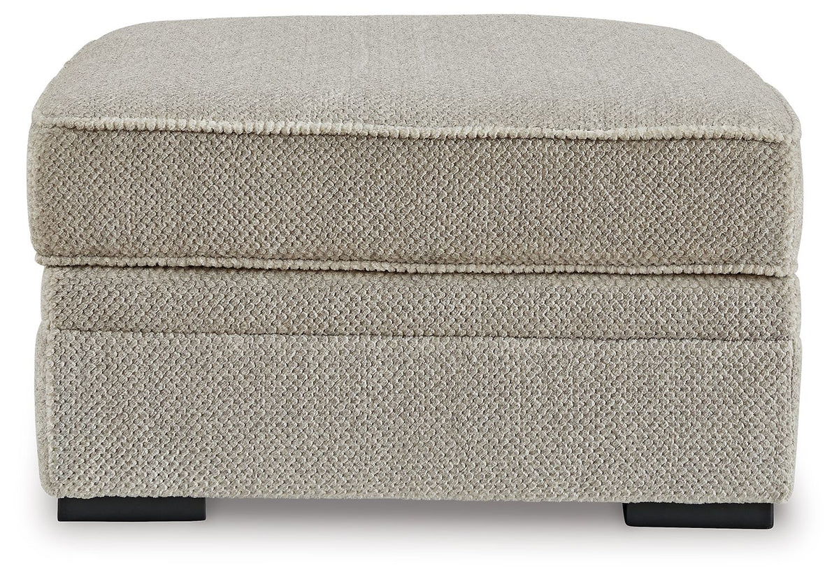 Calnita - Ottoman With Storage - Sisal - R&R Furniture Gallery (Fountain Valley, CA)