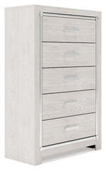 Altyra - Five Drawer Chest - White - R&R Furniture Gallery (Fountain Valley, CA)
