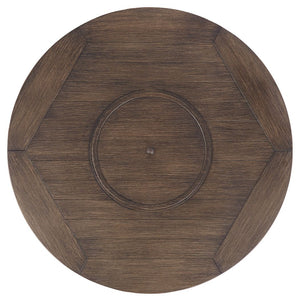 Paradise Trail - Round Fire Pit Table - Medium Brown - R&R Furniture Gallery (Fountain Valley, CA)