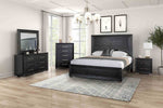 Ashbourne - Cal.King Bed, Black