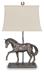 Sandorman - Poly Table Lamp - Bronze Finish - R&R Furniture Gallery (Fountain Valley, CA)