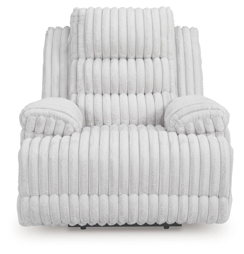 Rhines Falls - Zero Wall Recliner - Alloy - R&R Furniture Gallery (Fountain Valley, CA)
