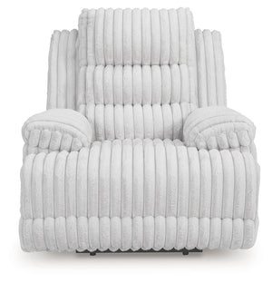 Rhines Falls - Zero Wall Recliner - Alloy - R&R Furniture Gallery (Fountain Valley, CA)