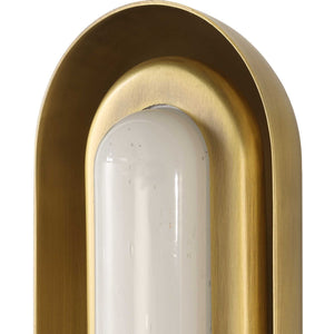 Dot Dash - 1 Light Sconce - Brass