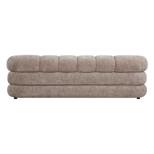 Modella - Upholstered Chenille Sofa - Brown