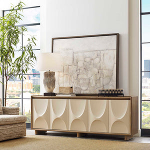 Domino - Cachepot - Black / Bronze / Brown