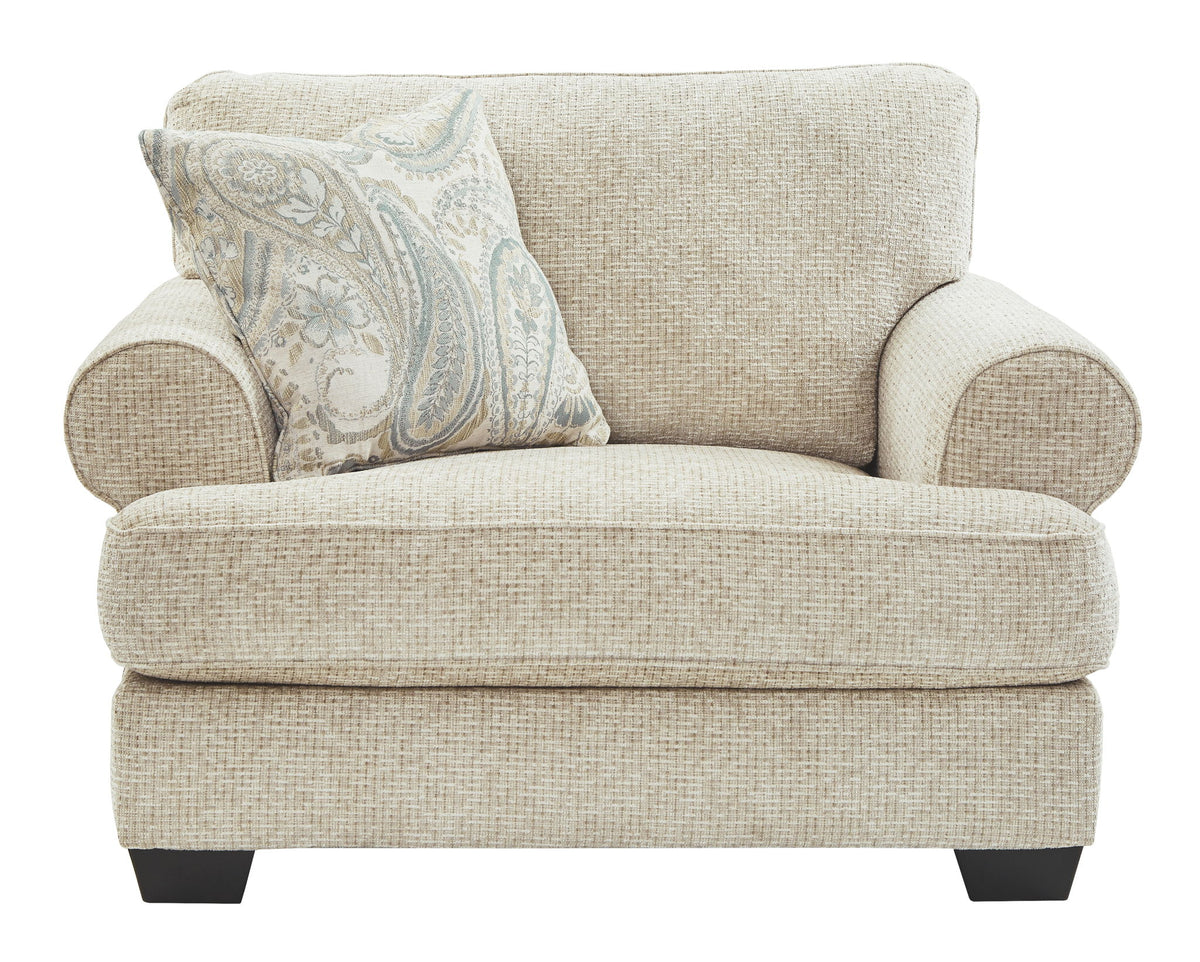 Monaghan - Chair and a Half - Sandstone - R&R Furniture Gallery (Fountain Valley, CA)