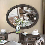 Arcadia - Mirror, Oval, Rustic Natural