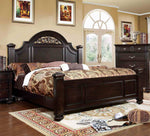 Syracuse - Cal.King Bed, Dark Walnut