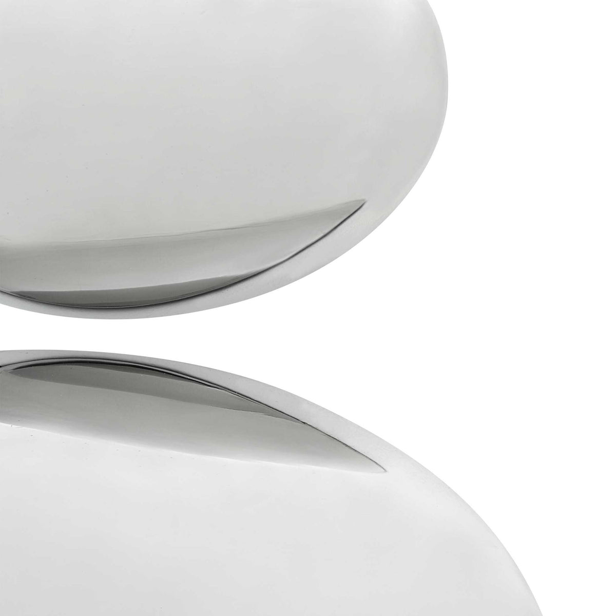 Dew - Metal Wall Decor (Set of 3) - Pearl Silver