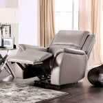 Gorgius - Power Recliner, Light Gray