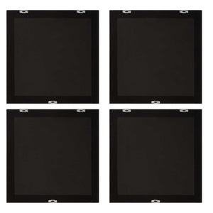 Fourfold - Framed Prints (Set of 4) - Gold