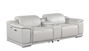 9762 - 8-Piece Modular Power Reclining Sofa And Console Loveseat Set With