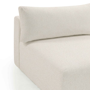Hangover - Outdoor Modular Armless Chair - Cream - R&R Furniture Gallery (Fountain Valley, CA)