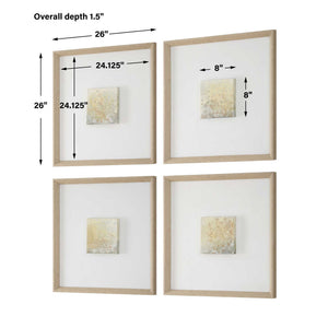 Now & Then - Abstract Art (Set of 4)