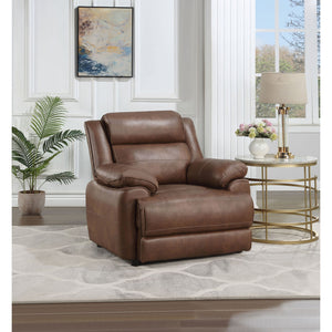 Worthington - Padded Arm Accent Chair - Dark Brown
