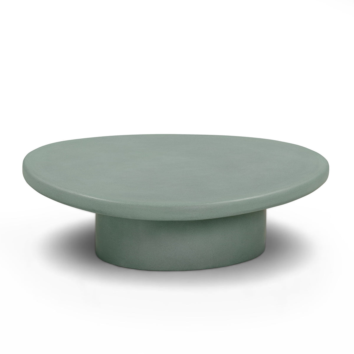 Jade - Concrete Side Table - R&R Furniture Gallery (Fountain Valley, CA)