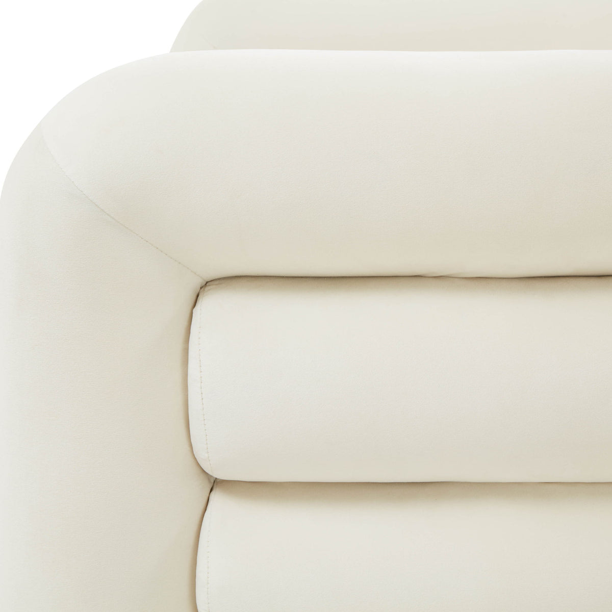 Curves - Velvet Lounge Chair - R&R Furniture Gallery (Fountain Valley, CA)