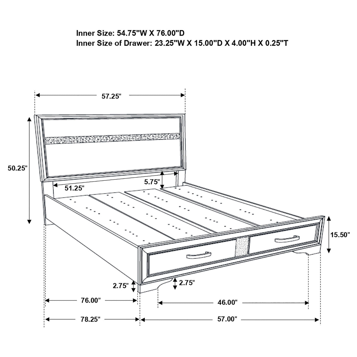 Annie - 4 Piece Bedroom Set