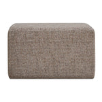 Kelce - Woven Checkered Ottoman - Brown