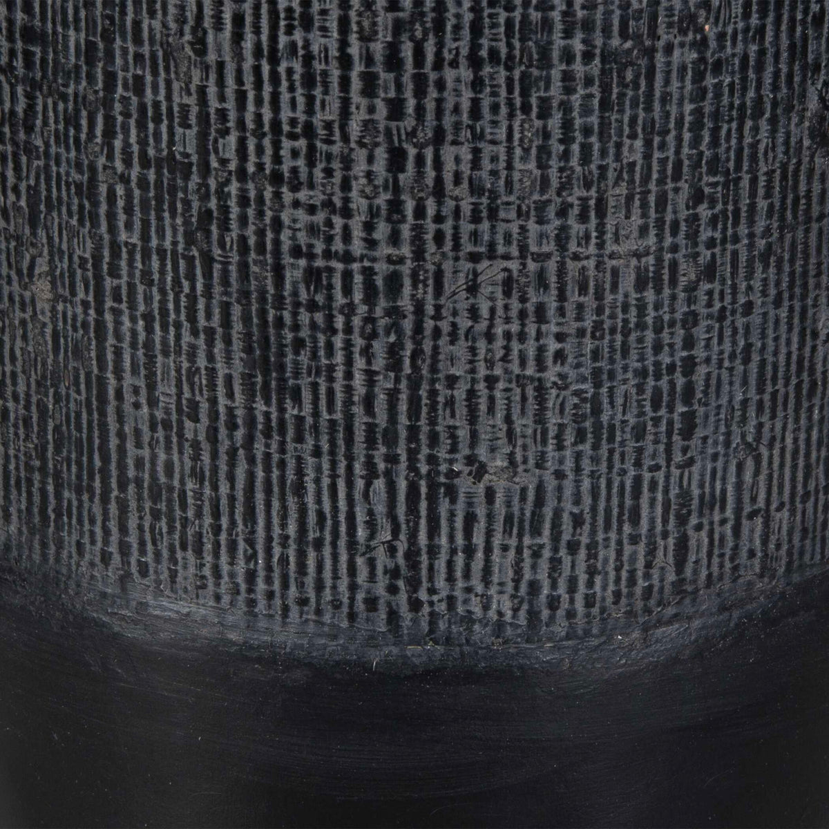 Woven - Shadow Vases (Set of 2) - Black
