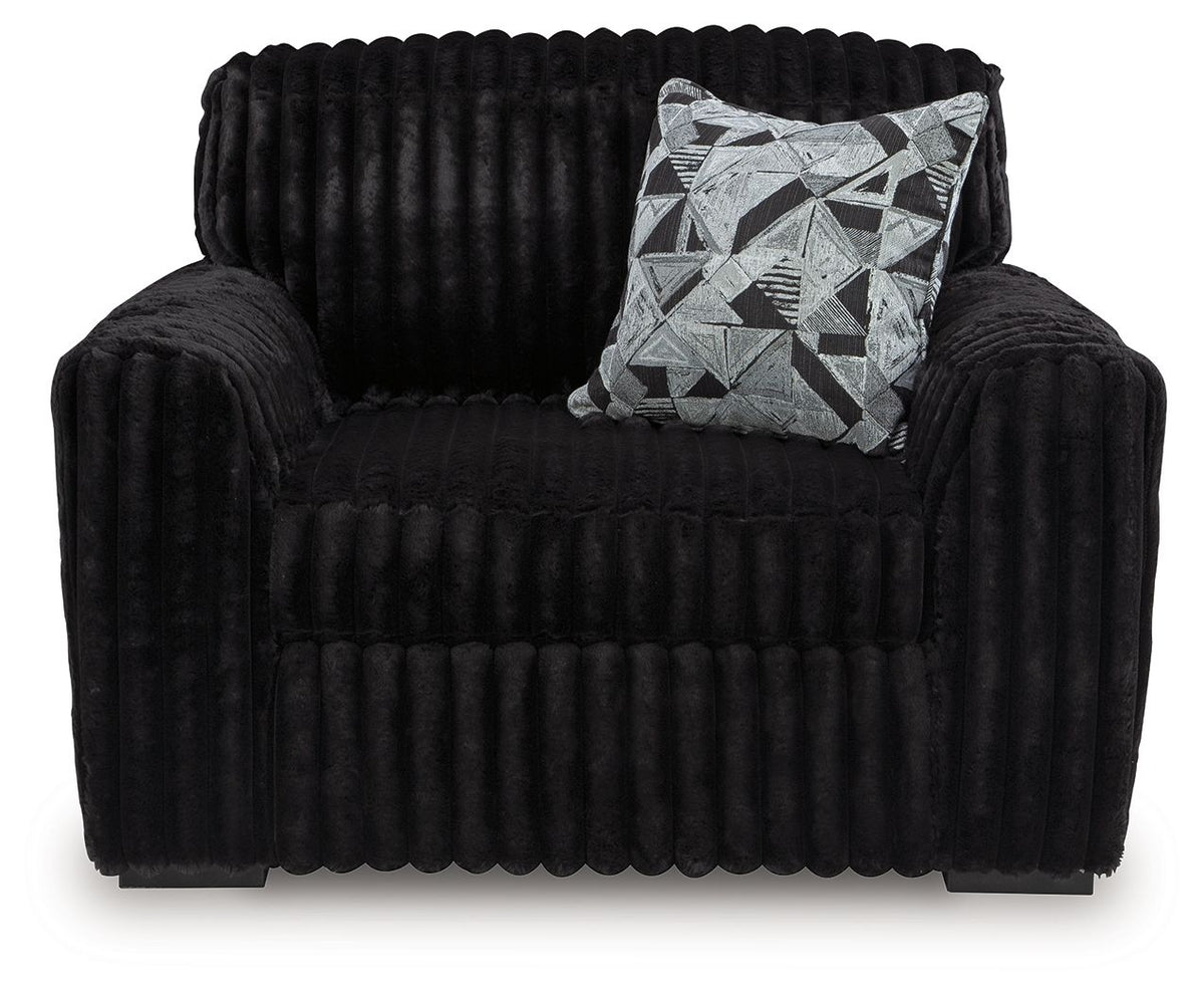 Midnight-Madness - Chair And A Half - R&R Furniture Gallery (Fountain Valley, CA)