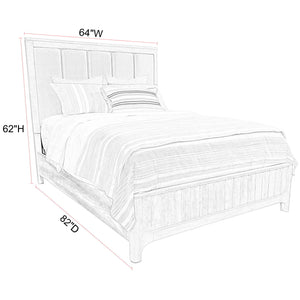 Escape - Bedroom Panel Bed