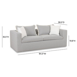 Salty - Indoor / Outdoor Striped Sofa - R&R Furniture Gallery (Fountain Valley, CA)