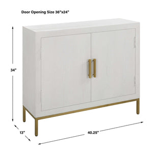 Front Range - 2 Door Cabinet - White