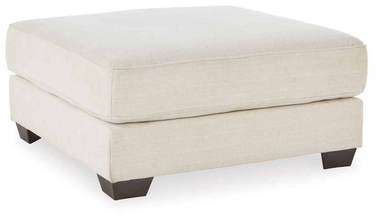 Lerenza - Oversized Accent Ottoman - Birch - R&R Furniture Gallery (Fountain Valley, CA)