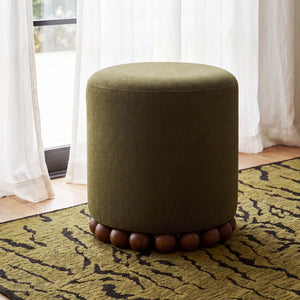 Dex - Performance Vegan Mohair Ottoman