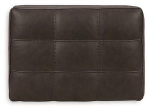 Luigi - Ottoman - Thunder - R&R Furniture Gallery (Fountain Valley, CA)