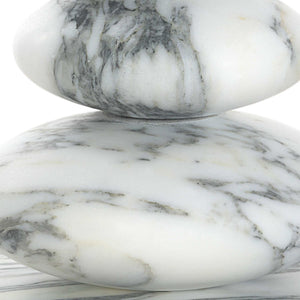 Washed Stones - Table Lamp - White