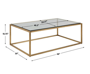Bravura - Coffee Table - Gold