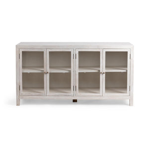 Hera - 4 Door Buffet - Creamwood - R&R Furniture Gallery (Fountain Valley, CA)