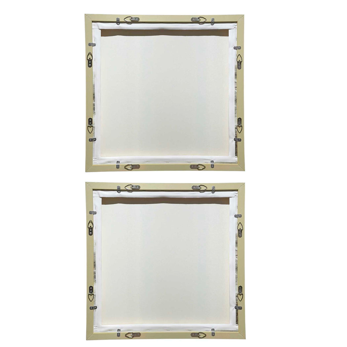 All Of A Sudden - Framed Canvases (Set of 2) - Black / Brown / Gray / Green