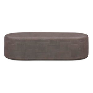 Surraya - Concrete Rounded Coffee Table - R&R Furniture Gallery (Fountain Valley, CA)
