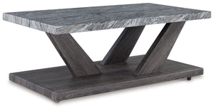 Bensonale - Occasional Table Set (Set of 3) - Brown / Gray - R&R Furniture Gallery (Fountain Valley, CA)