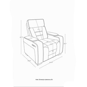 Austin - 3 Piece Reclining Sofa And Loveseat With Storage Arms - Gray