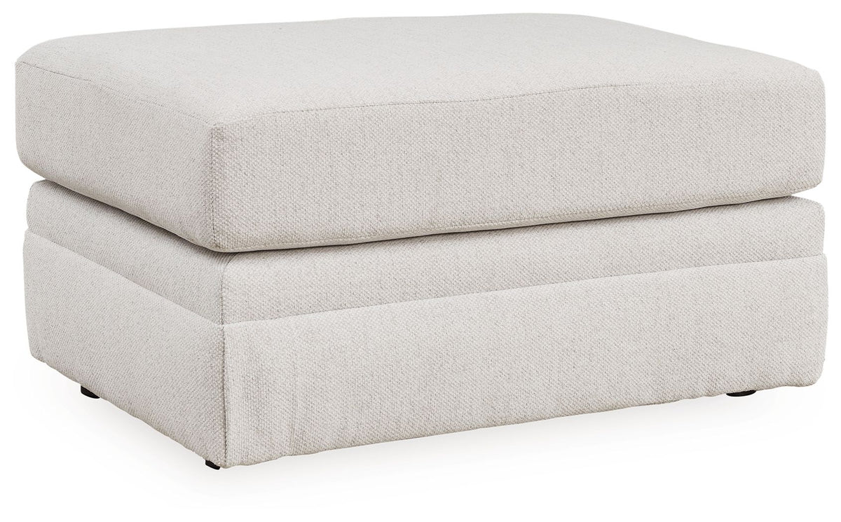 Maitelynn - Ottoman - Chalk - R&R Furniture Gallery (Fountain Valley, CA)