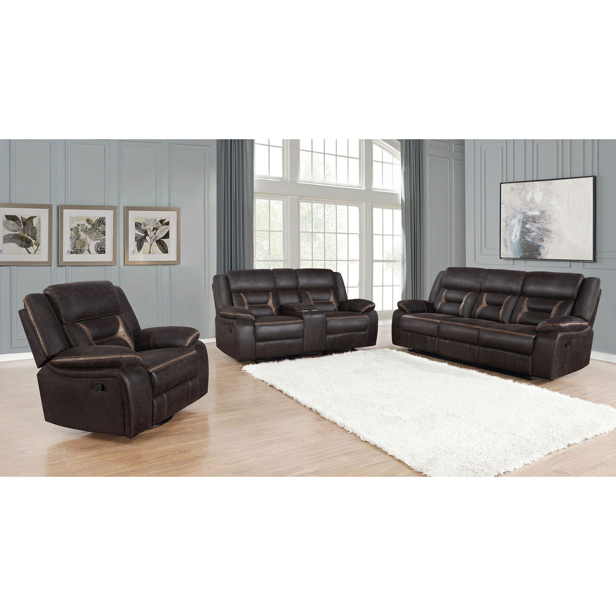 Brazelton - Pillow Top Arm Motion Living Room Set