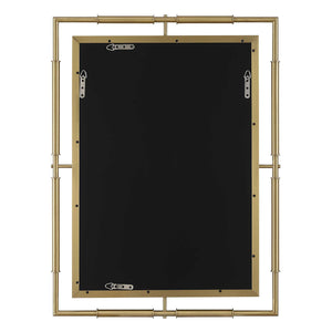 It's All Connected - Rectangle Brass Mirror